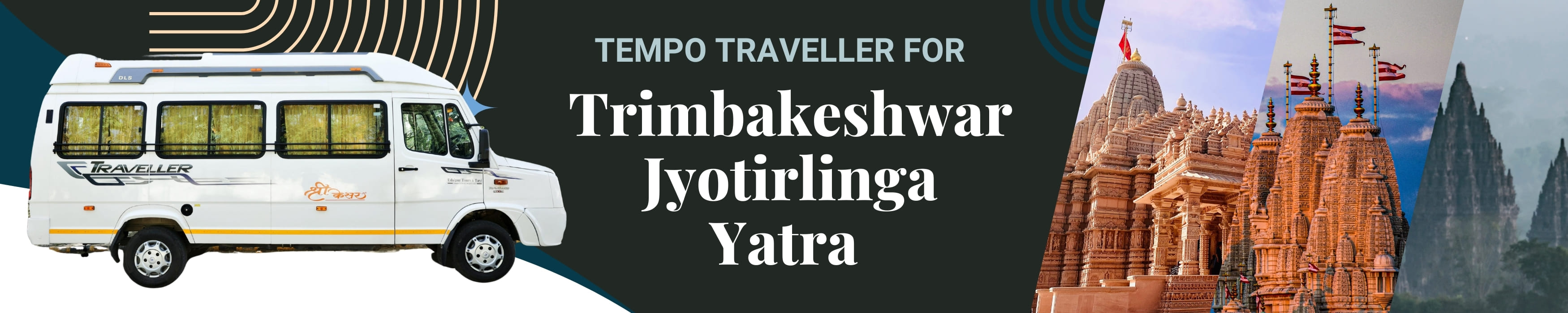 Tempo Traveller For Trimbakeshwar Jyotirlinga Yatra 