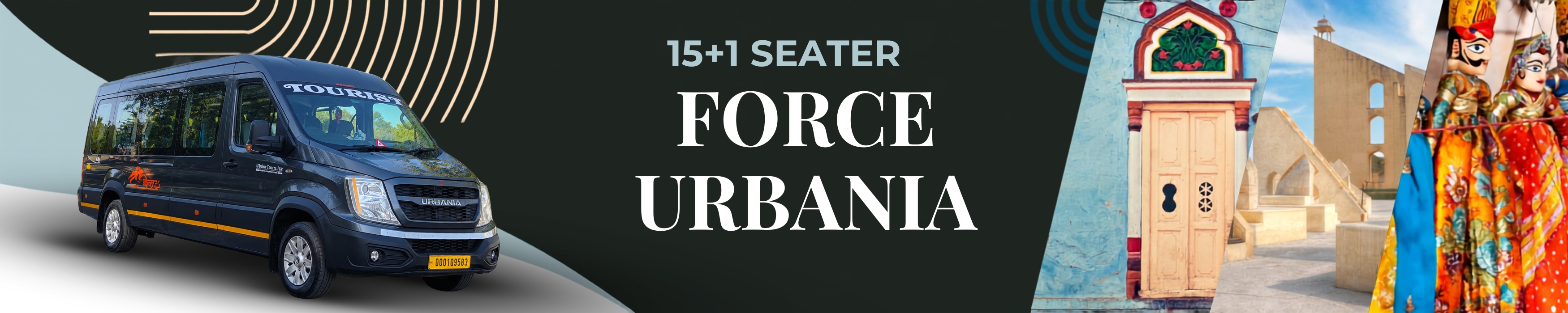 Hire 15+1 Seater Force Urbania
