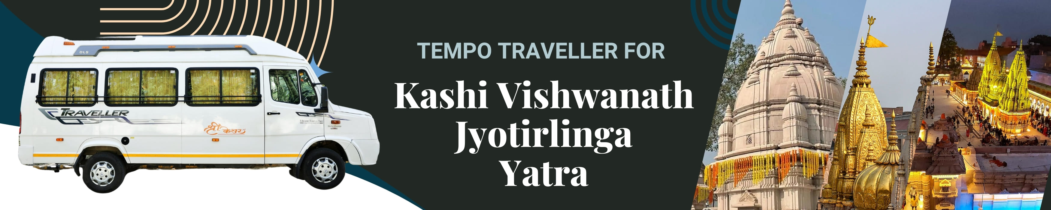 Tempo Traveller For Kashi Vishwanath Jyotirlinga